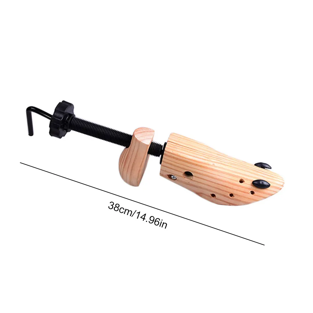 Wooden Shoe Stretcher Adjustable Length Width Boots Expander Shoe Expander Professional Shoe Extender for Mens and Womens Shoes