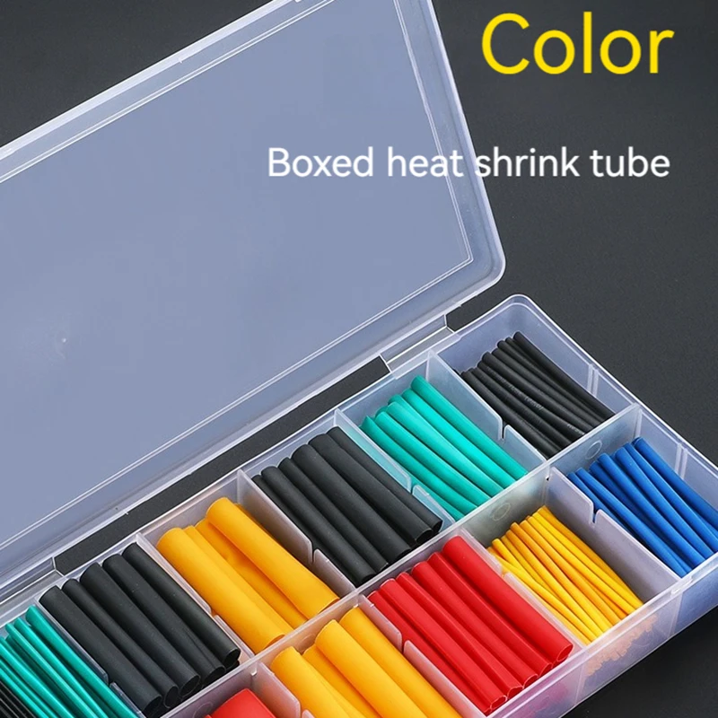 280 Pcs Heat Shrink Suit Wire Protective Sleeve Insulation Heat Shrink Tube Boxed Heat Shrink Tube Insulation Sleeve image 4