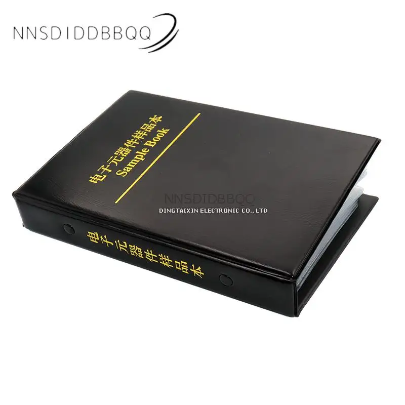 0402 0603 0805 1206 0201 Chip SMD Resistor Capacitor Book Sample book of capacitor resistor package components