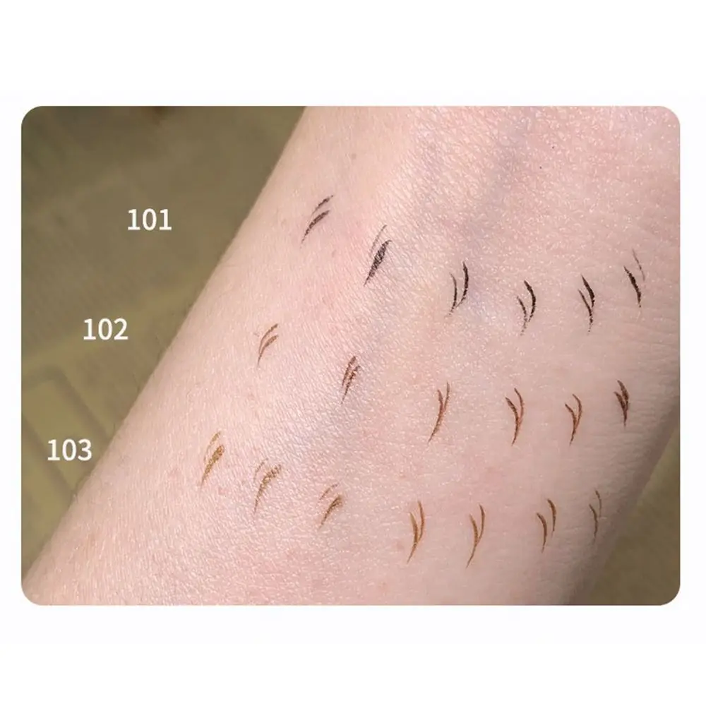 Eyeliner liquide à double fourche sans bavure, stylo à cils inférieur, séchage rapide, longue durée, pointe ultra fine à 2 fourches, cosmétiques