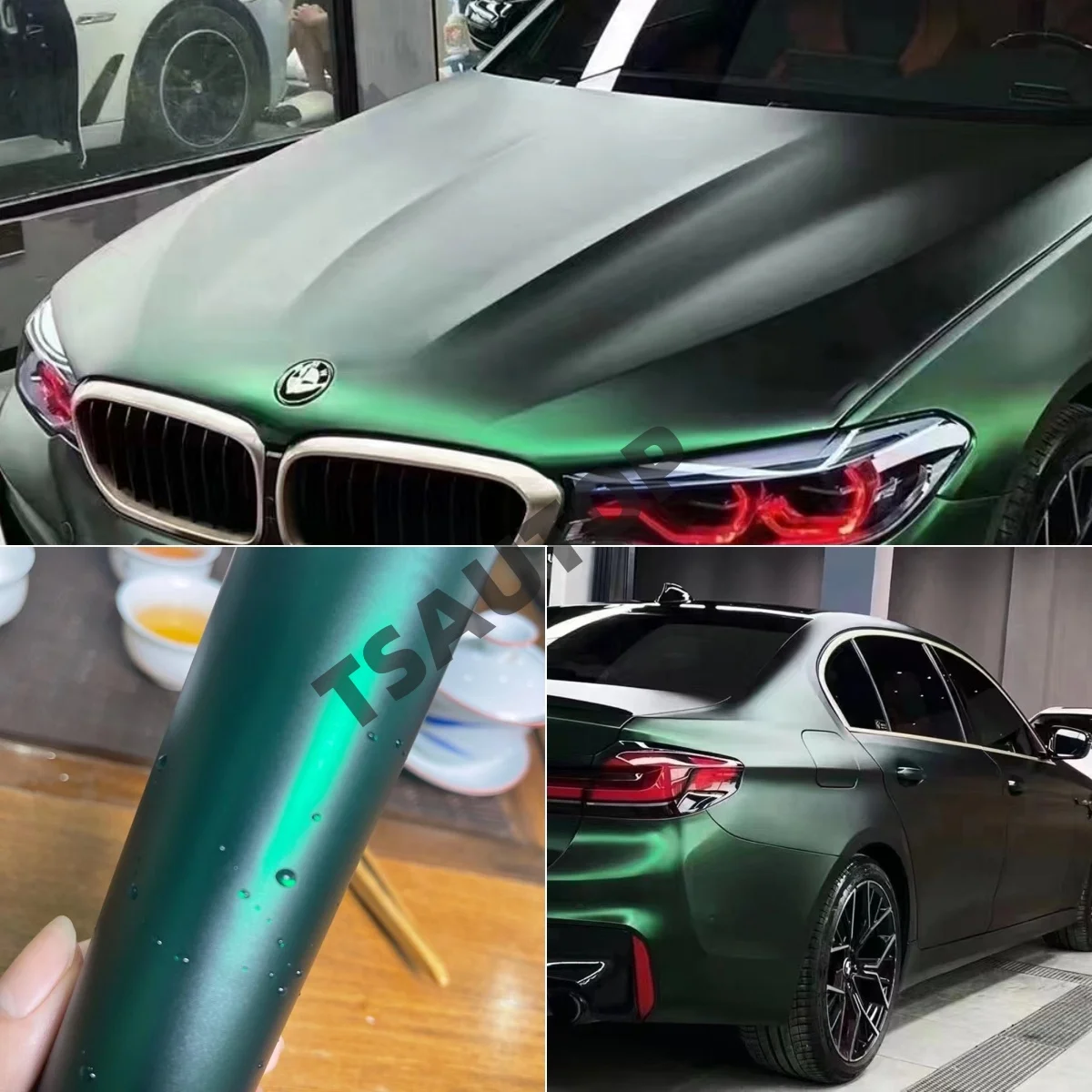 

Highest quality Matte Chrome Venom green Wrap Vinyl Wrap Motorcycle Vehicle Vinyl 10m/18m roll