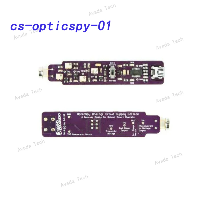 cs-opticspy-01 Optical sensor development tool Assembled light sensor