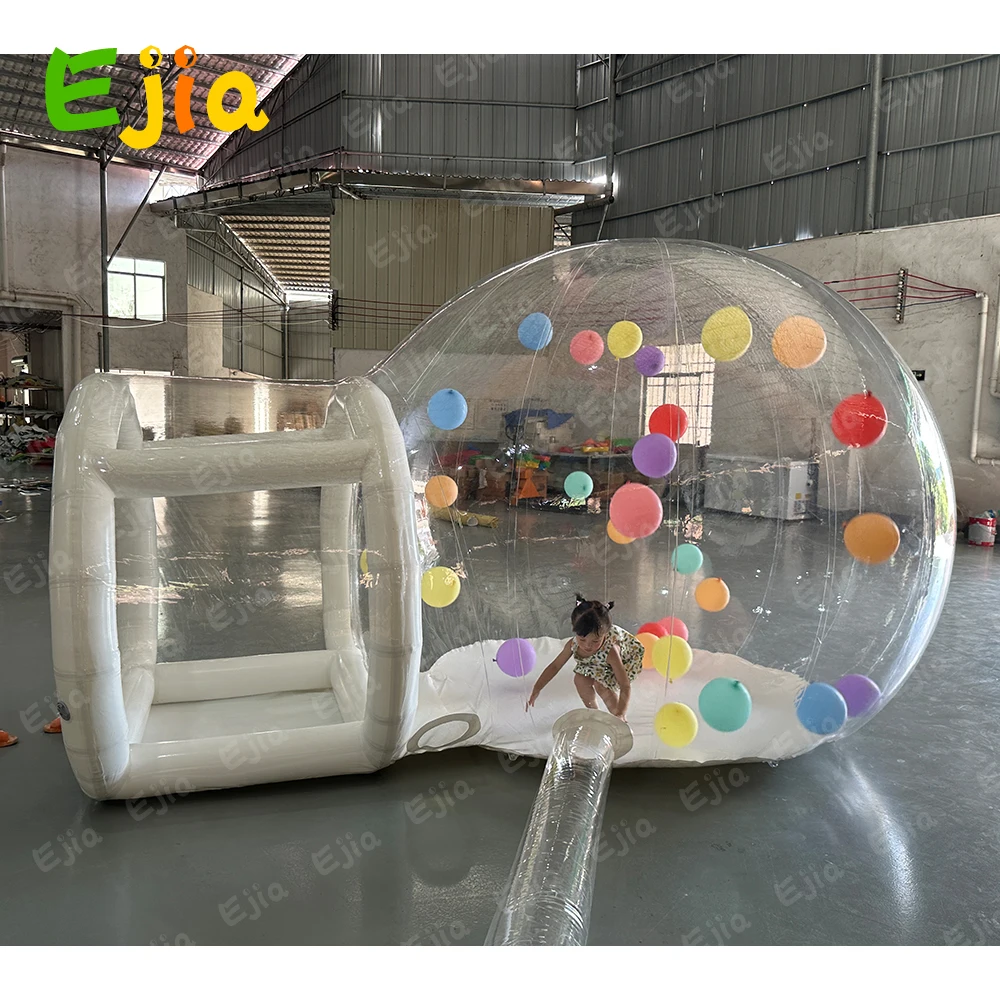 8FT Small Kids Balloon  Inflatable Bubble House With Blowe  Bubble Tent  Transparent Dome House For Kids  Indoor Ourtdoor Party