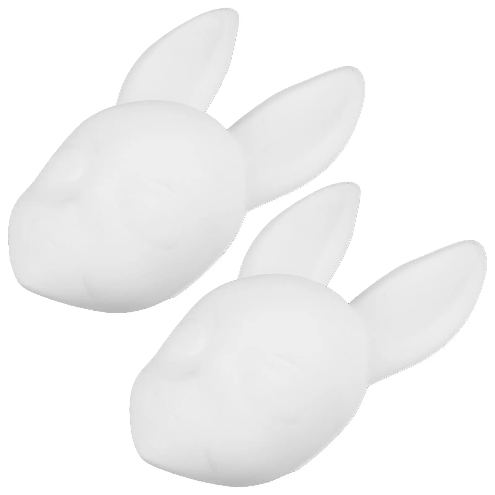 

2pcs Party Mask Blank Masquerade Mask Prop Blank Mask To Decorate Masquerade Mask Diy Masquerade Mask Bulk Unpainted Mask