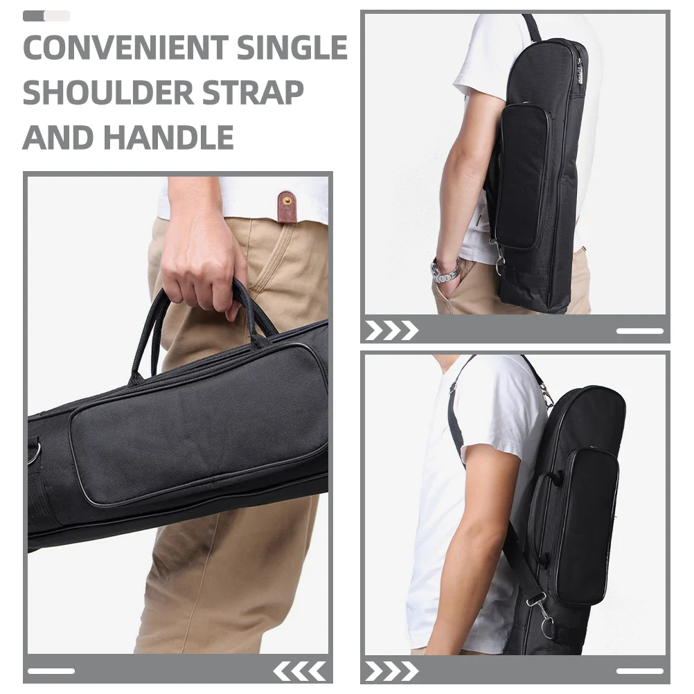Small Bag Trumpet Case with Straps Tote Backpack Bags and Cases Oxford Cloth Carrying Mouthpiece Handbags Horn