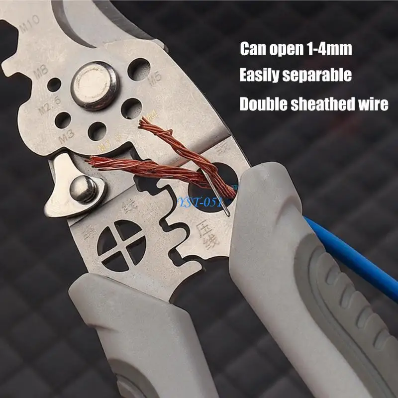 

E15A Multifunctional Electrician Pliers For Wire Splitting Stripping Cutter Tool