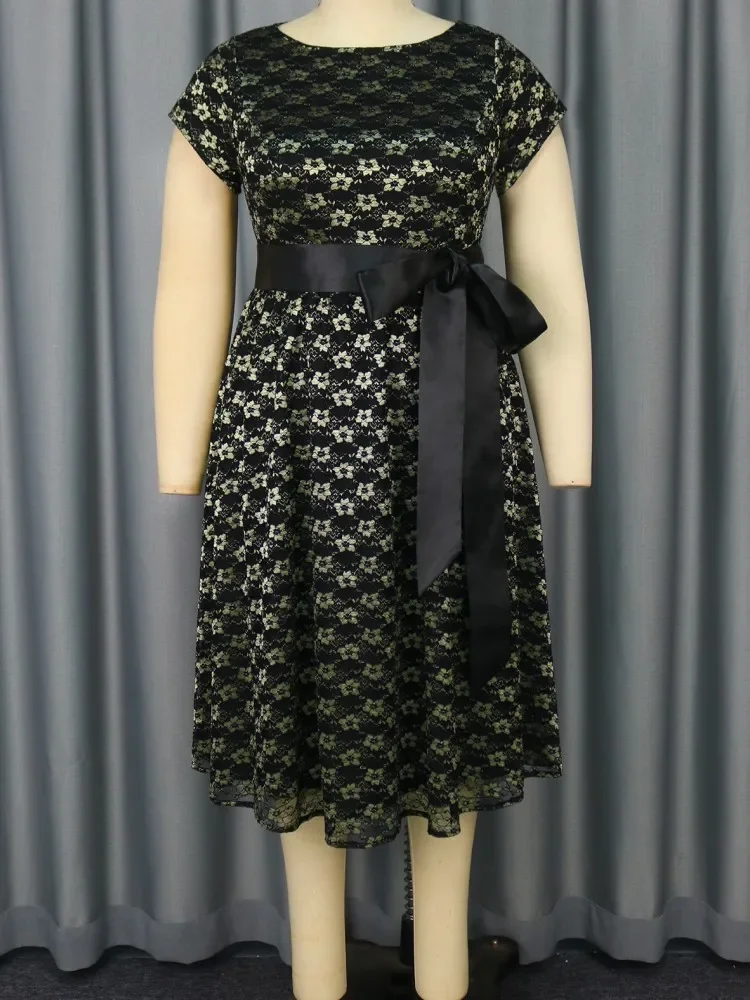 Eleganti abiti africani per le donne 2025 Dashiki Estate Autunno Abito longuette Office Ladies Abbigliamento tradizionale africano Fairy Dreaes