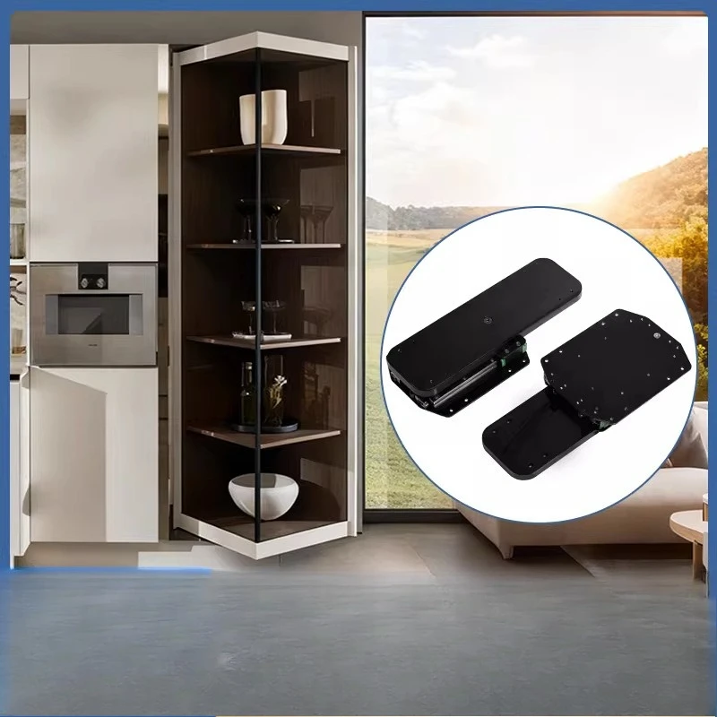 

Five Accessories 180 Degree Rotation Right Angle Track Hidden Corner Side Rotating