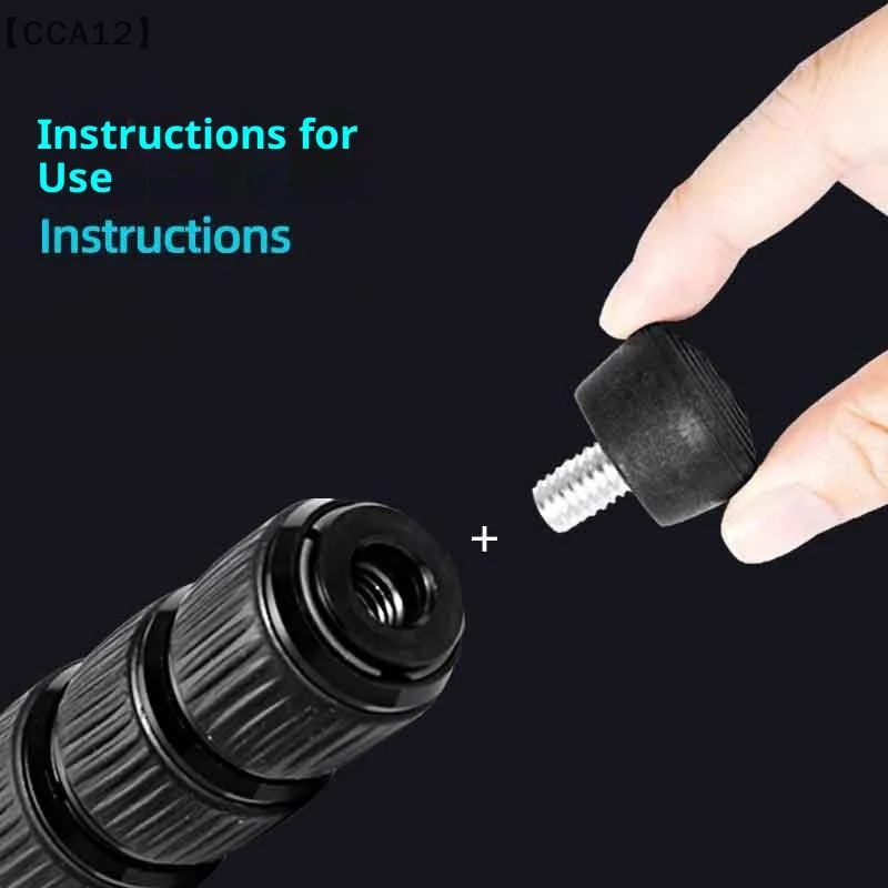 〔CCA12〕1Pcs Universal Anti-slip Rubber Foot Pad Feet Spike 3/8 Inch 1/4 Inch M8 Photography Accessories For Tripod Monopod