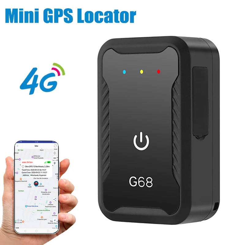 جهاز تتبع السيارات الصغير 4G في الوقت الحقيقي لتحديد المواقع المقتفي مكافحة فقدان الموقع المقتفي لتحديد المواقع الأطفال مراقبة الصحة المسنين