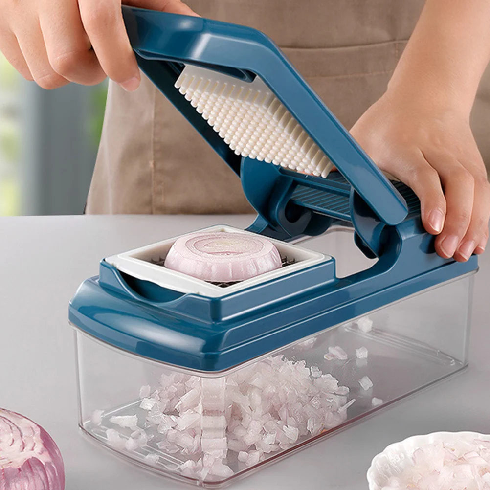 

1 комплект, овощерезка, многофункциональная слайсер, компактная кухонная терка для моркови, чеснока, имбиря, картофеля, фруктов, режущие инструменты