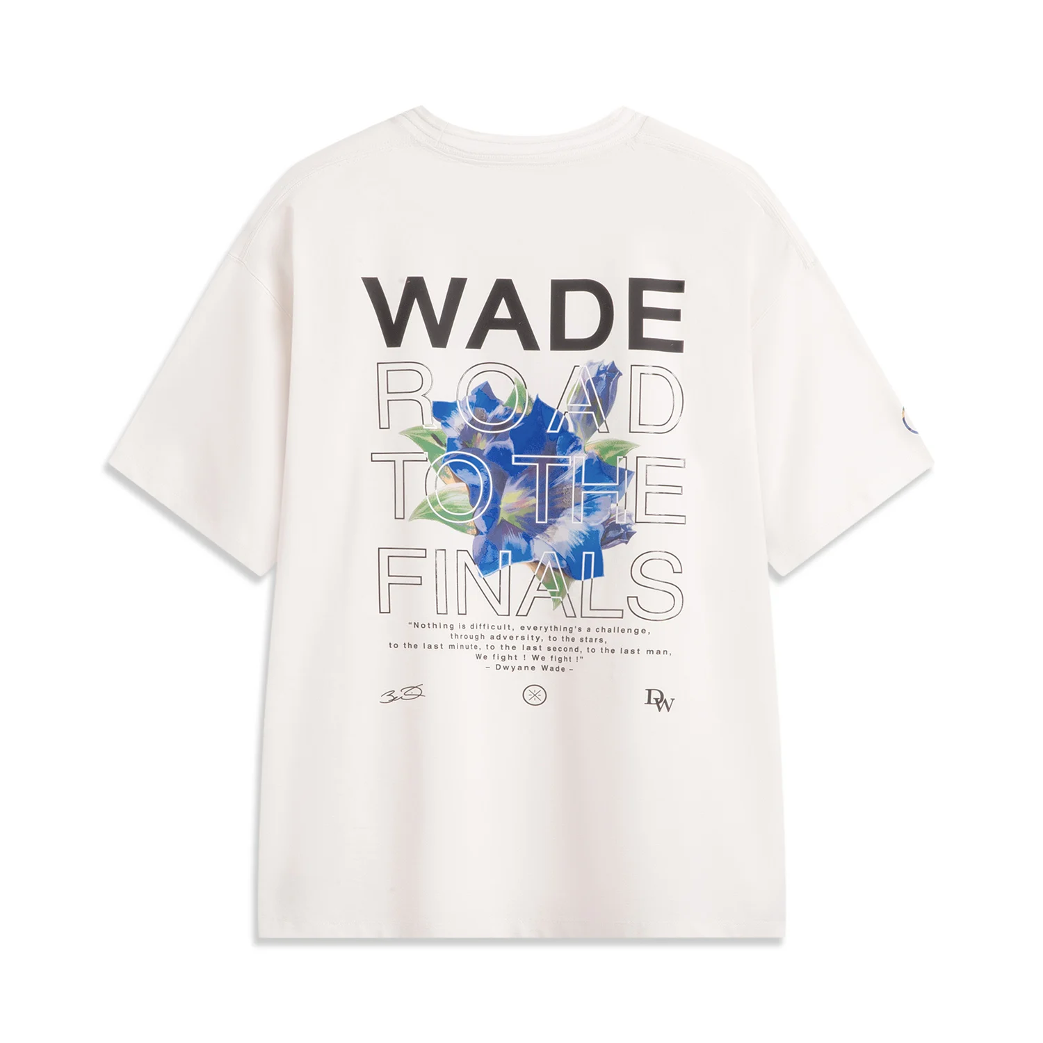 Li-Ning Men's Wade T-shirt 64%Cotton 36%Polyester Loose Breathable LiNing Sports Casual Short Sleeve Culture Tee Tops AHSV011