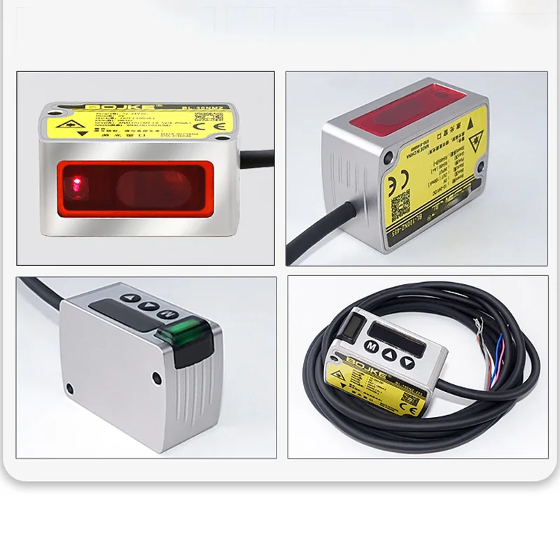 485 switching laser sensor displacement ranging sensor high-precision0.01 thickness measurement distance and near height sensor