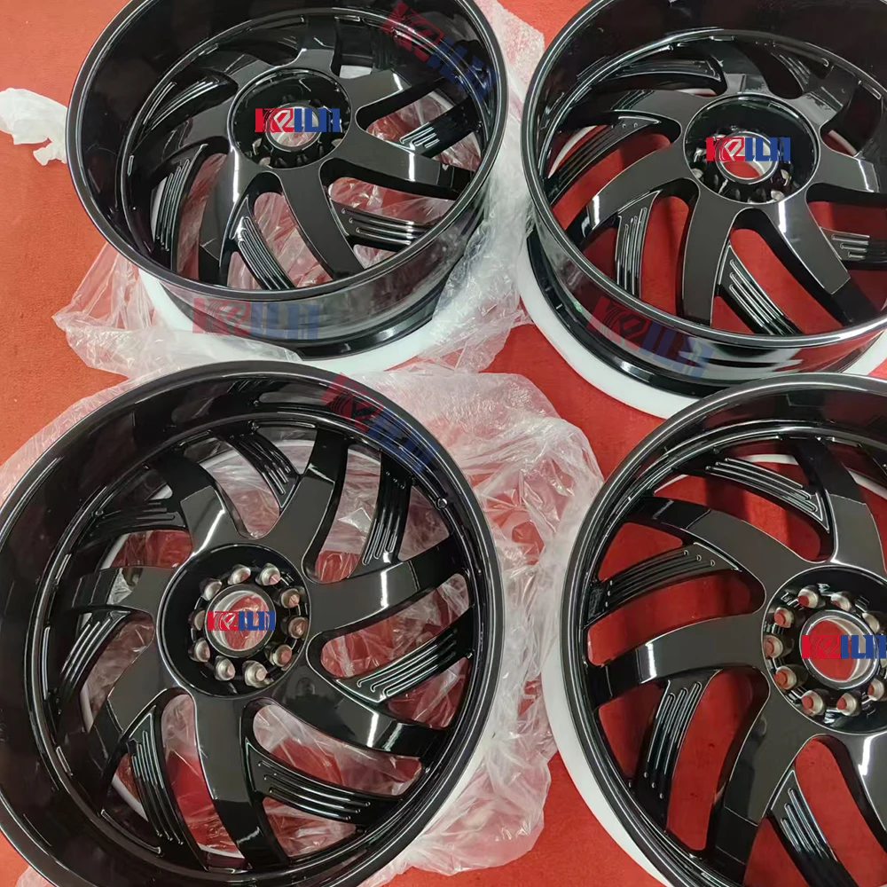【Hot】26 Inch Forged Wheels PCD 6x139.7 Rims Custom Forged Floating Center Caps Aluminum Alloy Wheels