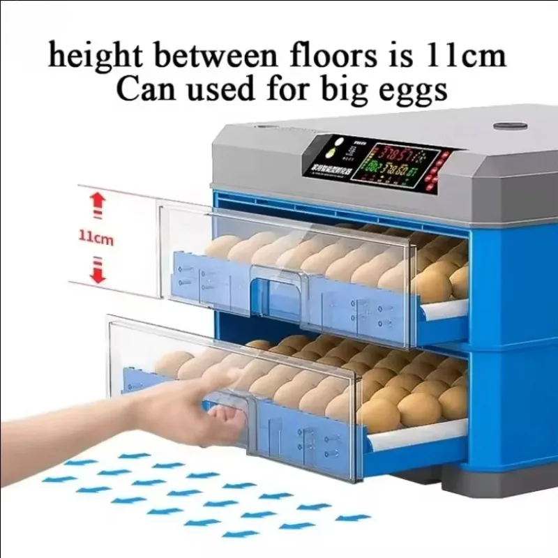 Egg 36-500 Fully Automatic Hatching Machine - Chicken Egg Incubator And Hatcher for Home Farm Use
