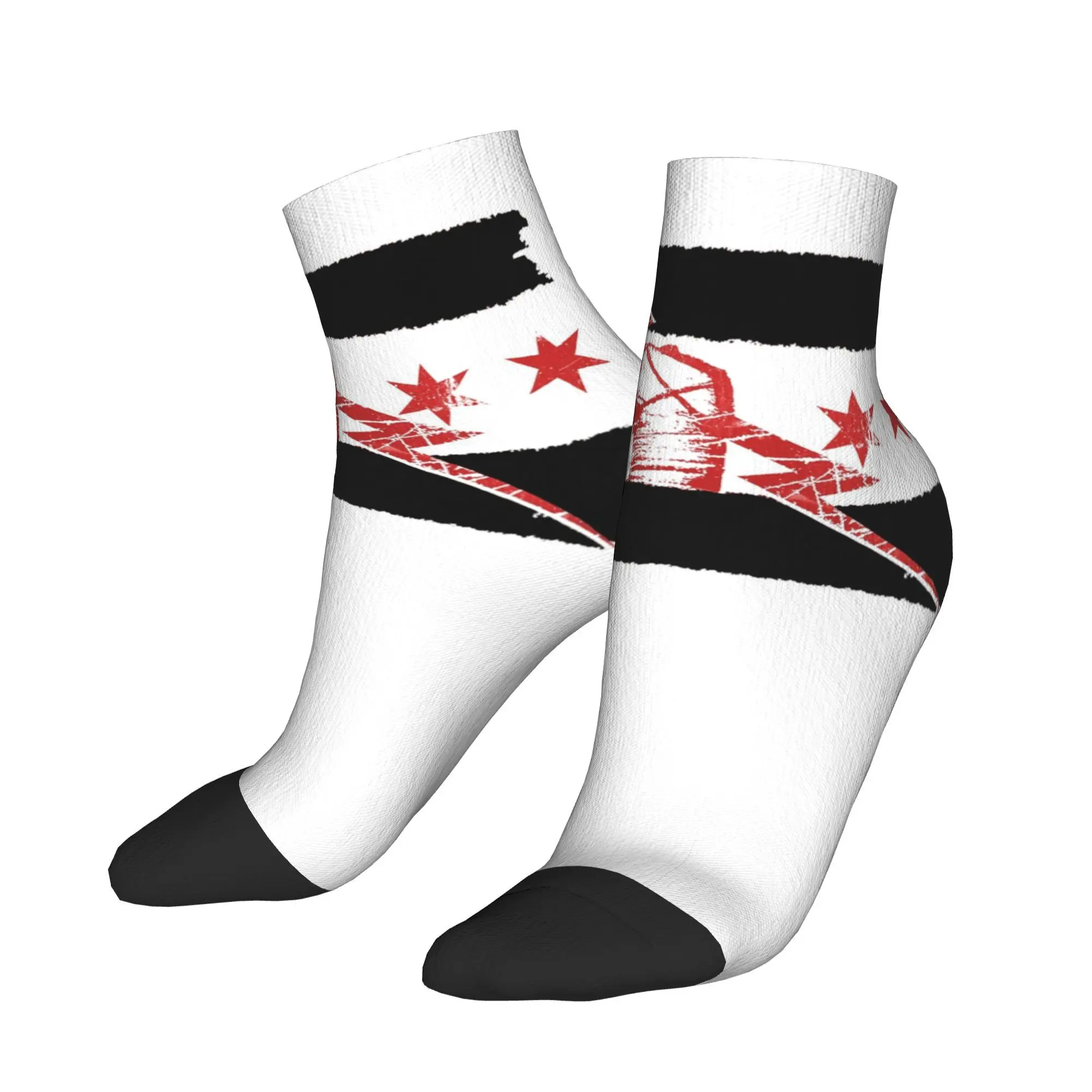 

Носки CM Punk WWE в стиле Харадзюку, впитывающие пот чулки, всесезонные носки, аксессуары для унисекс, рождественские подарки