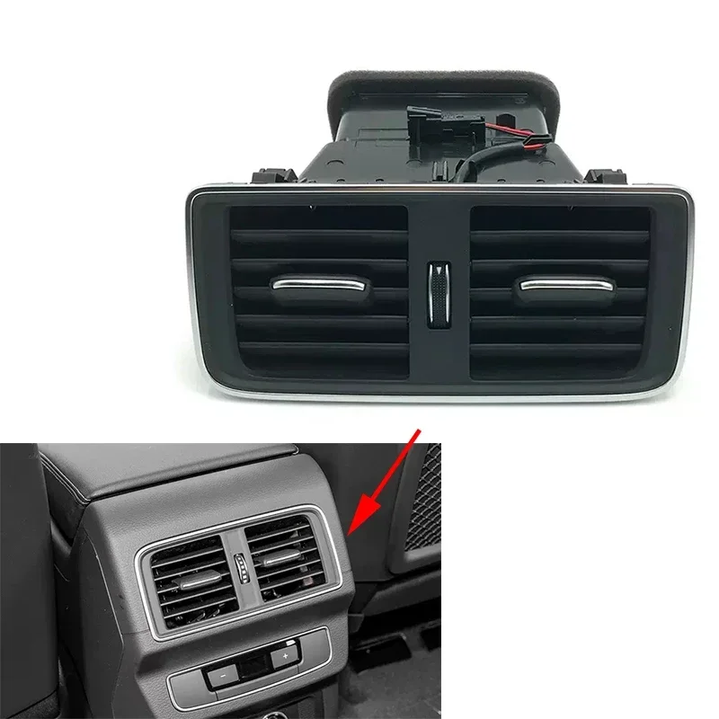 

Car Rear Air Conditioner Conditioning Outlet Vent A/C Vent for Audi Q5 2018 2019 2020 2021 2022 2023 2024