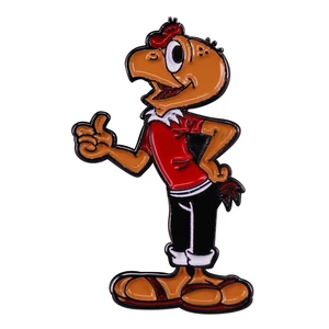 Condoritto, emaye pin, karikatür küçük akbaba ve condor, rozet, klasik, komedi broş pin takı sırt çantası dekorasyon aksesuarları 12-En çok satılan, özel hayvan no. 8