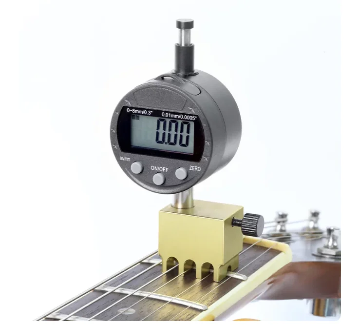 Digital Display String Pitch Ruler, Folk & Bakelite Guitar Height Gauge, Manual Piano Maintenance Tool
