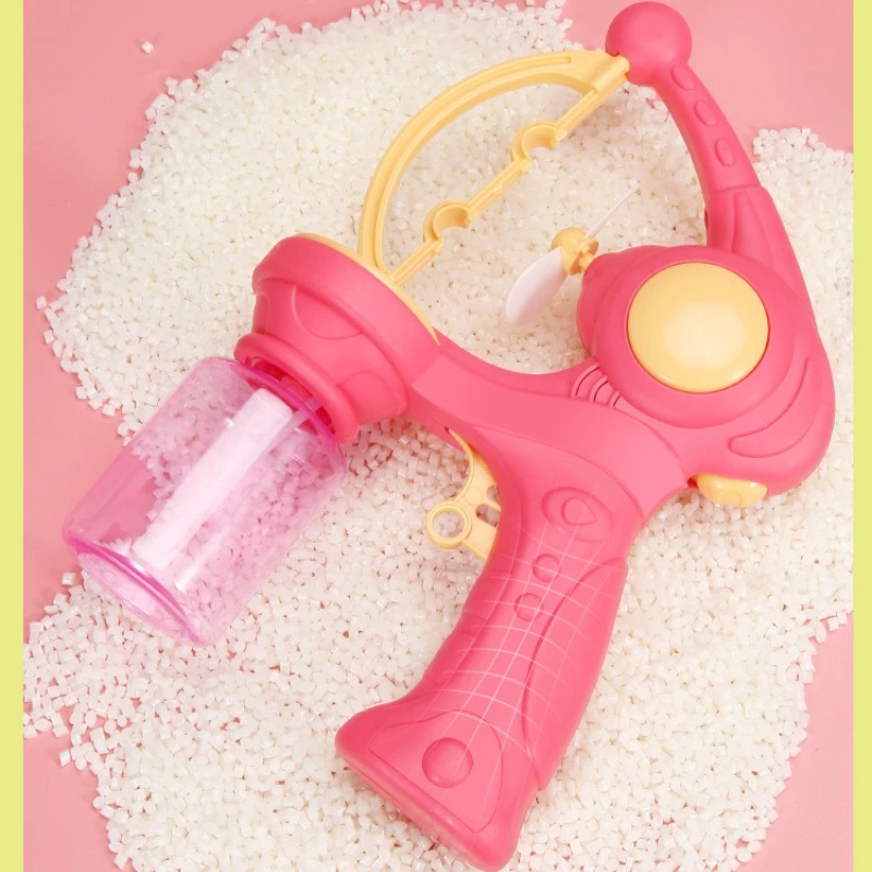 Automatyczna Maszyna do Robienia Bąbelków, Pistolet z Obsługą Jedną Ręką i Łatwą Czyszczeniemi, Bezpieczny Materiał, Zabawka dla Dzieci do Zabawy w Plenerowym Parku, Idealny Prezent na Przyjęcie