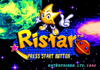 Ristar Region Free 16Bit MD Game Card For Sega Mega Drive For Genesis