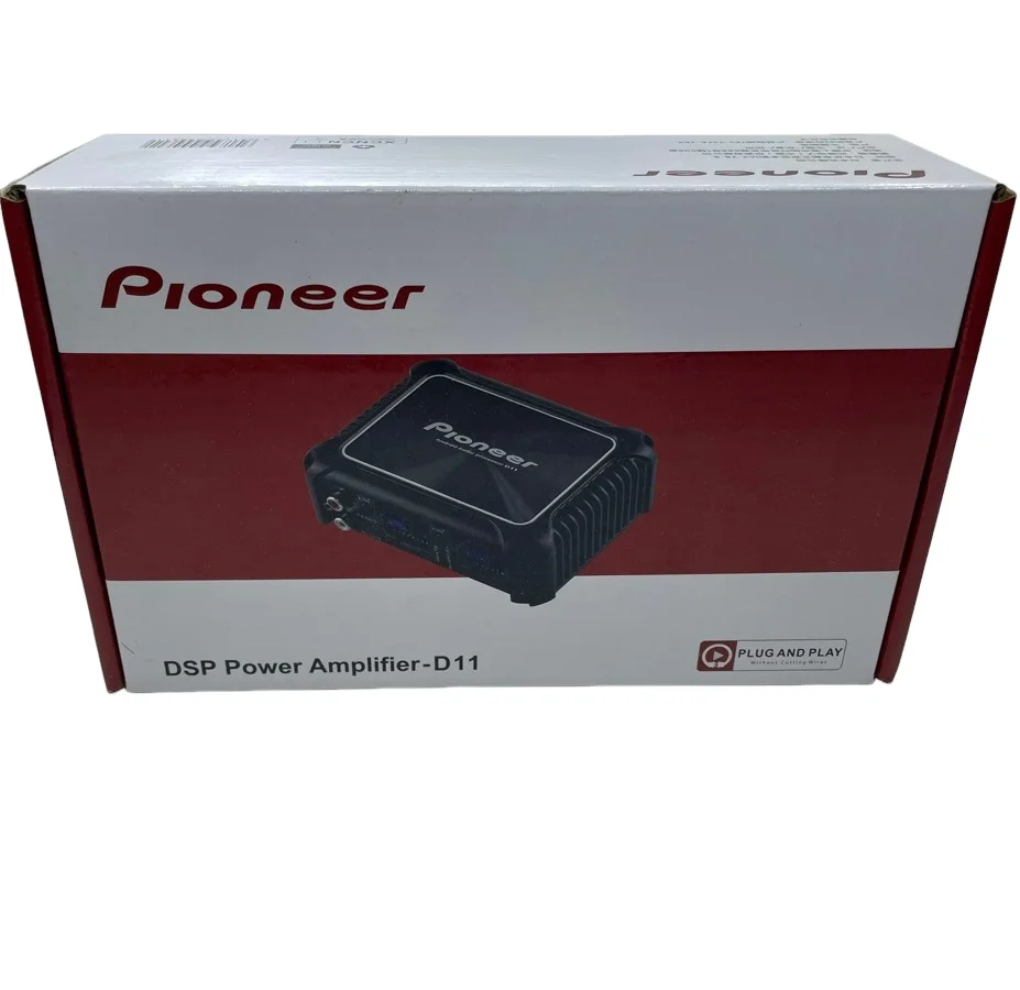 Pioneer-Car DSP Upgrade Power Amplifier D11 Android AUDIO Processor Plug Subwoofer Sound Quality Improvement Dedicated Player