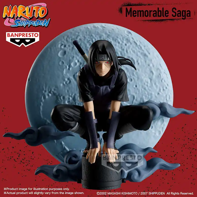 

Original Naruto Shippuden‌‌ Memorable Saga Special Itachi Uchiha Action Figure 13cm Anime Model Collection Ornaments Gift