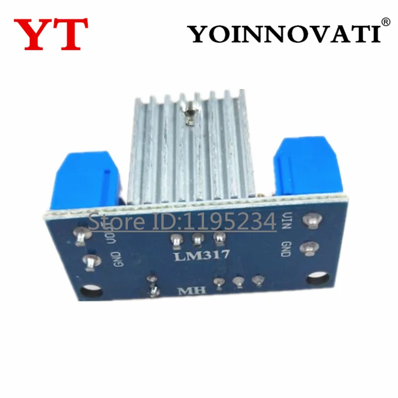 LM317 DC-DC 1.5A 1.2-37V Adjustable Power Supply Board DC Converter Buck Step Down Module Adjustable Linear Voltage Regulator