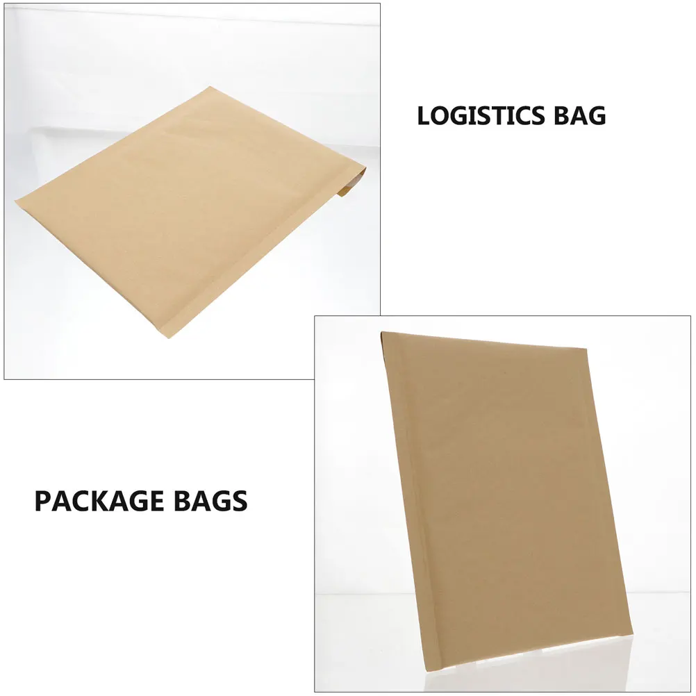 

30pcs Kraft Paper Bubble Envelopes Self Adhesive Mailers Eco Friendly Waterproof Package Bags Shipping Supplies