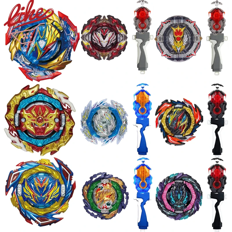 

Laike DB Bey Launcher Grip Set B-193 Ultimate Valkyrie B-191 Dangerous Belial Spinning Top Metal Gyroscope Toys for Children