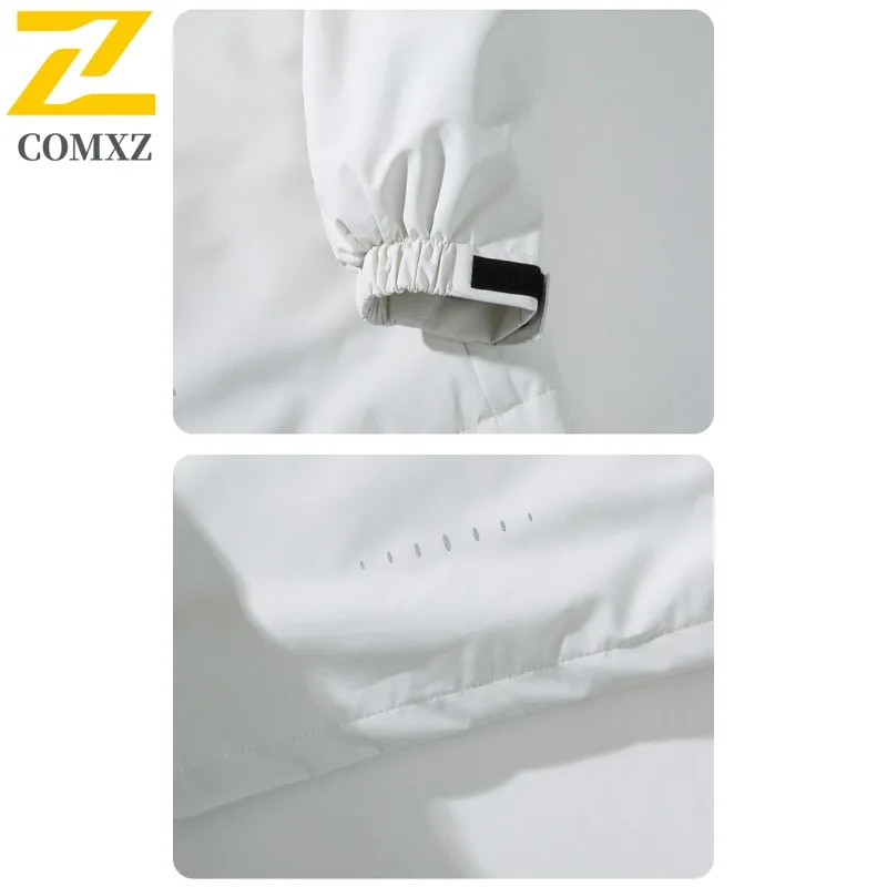 سترة شتوية جديدة للرجال من COMXZ مريحة للتزلج في الهواء الطلق سترة سميكة ودافئة على طراز الشارع الحضري سترة واقية خفيفة الوزن ومقاومة للبرد #6