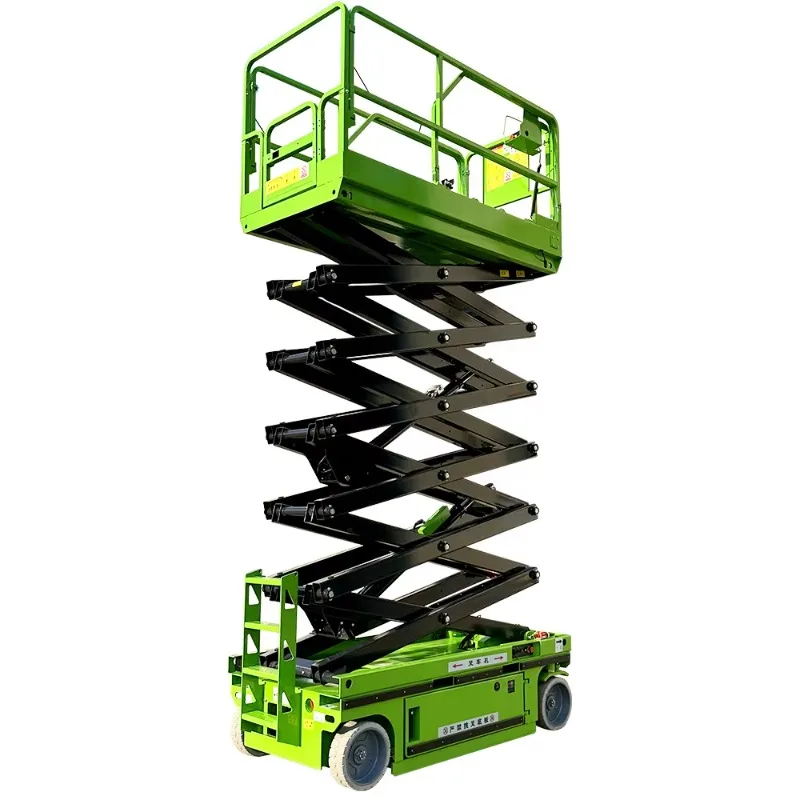 Platform Electric Hydraulic Table Lifting Equipment Tracked Self Propelled Scaffolding Ladder Aerial Work Crawler Scissor Lift