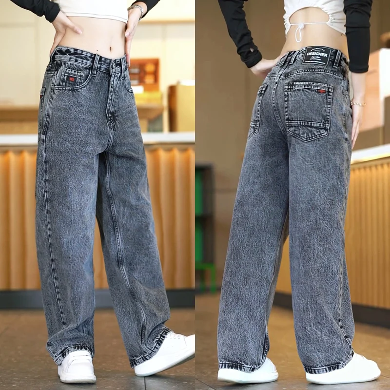 

Мужские джинсы свободного кроя American Sle, модные, универсальные, для повседневной носки весной, осенью и зимой, износостойкие