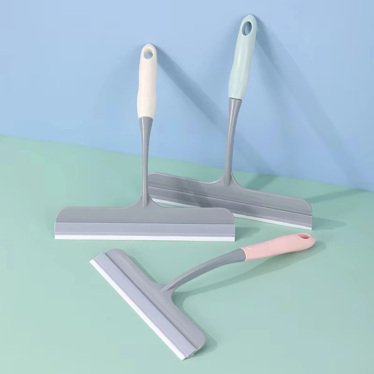 

1PC Shower Window Squeegee for Shower Doors Bathroom Window and Car Glass Cleaning Supplies for Housekeeping