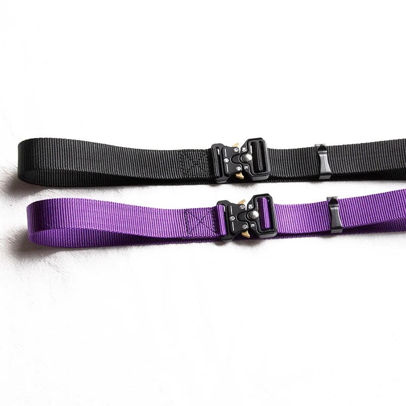 2024 free shipping Canvas Tactical Belt for Male and Female Trend Fashion Hip Hop Punk Y2k Girdle Outdoor Sports Youth Waistband