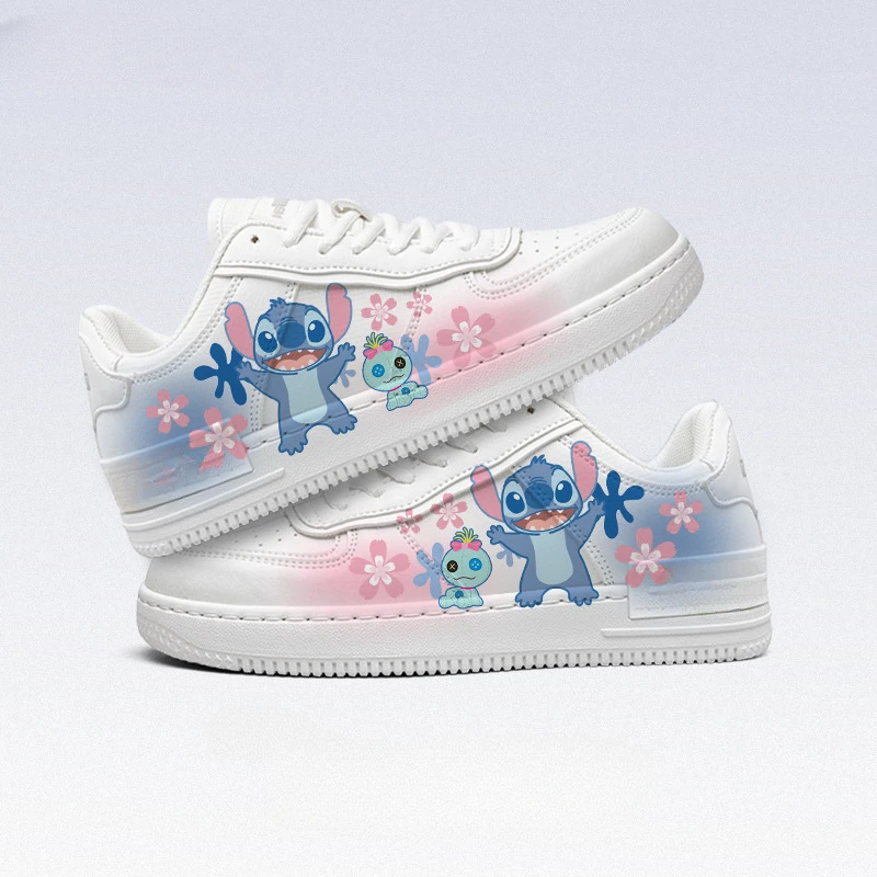 Disney cute Stitch princess cute Casual shoes non-slip soft bottom sports shoes for girl gift