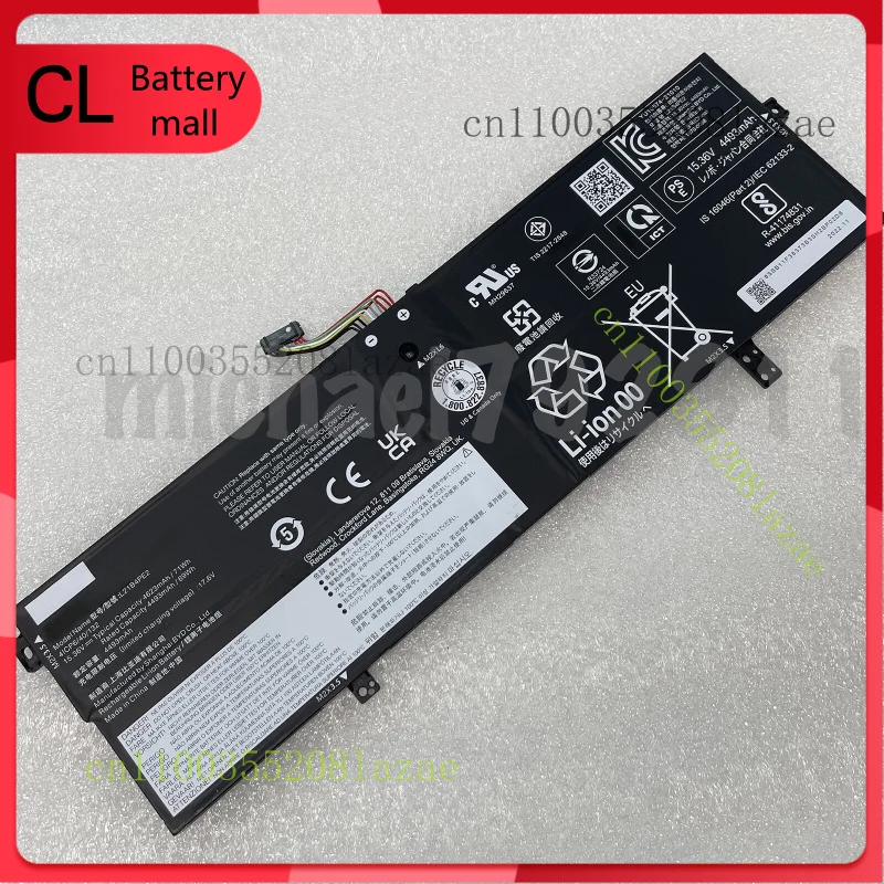 

New Genuine L21B4PE2 Battery for Lenovo IdeaPad Yoga 7-14IAL7 7-16IAP7 L21M4PE3
