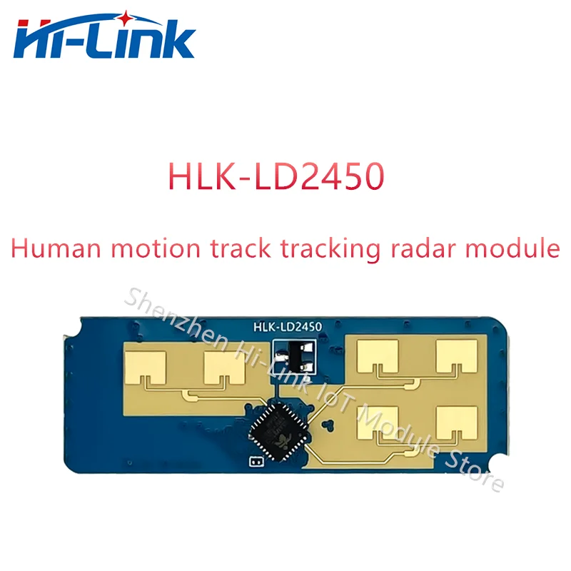 Hilink 24G Human Motion Tracking Radar HLK-LD2450 Speed Measurement High-sensitivity Mini Sensing Module Household Intelligent