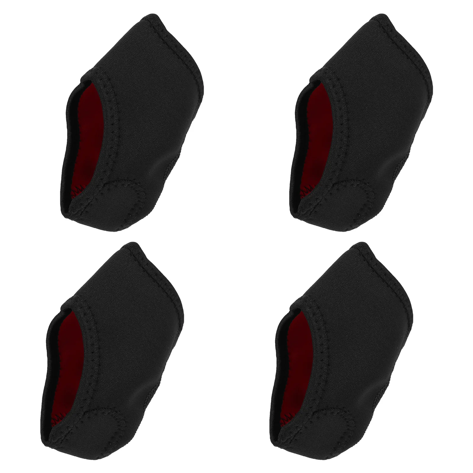 حماة للنساء والرجال 2 أزواج وسائد كعب غير قابلة للانزلاق دعم لتخفيف الآلام أداة العناية بالقدم أغطية كعب واقية