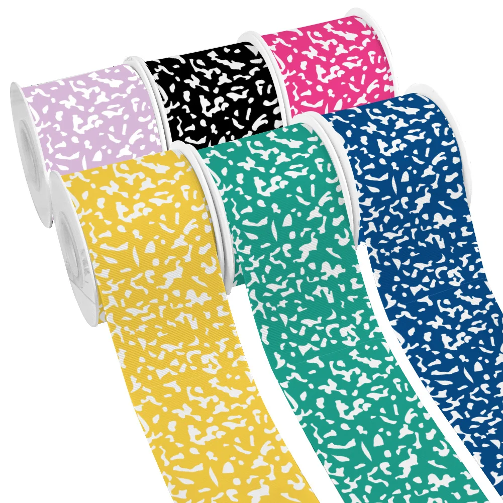Campus Stationery Back to School Notebook Grosgrain Ribbon Satin Ribbon for Wrapping Hair Bow DIY Decoration Gift Packing Key FO