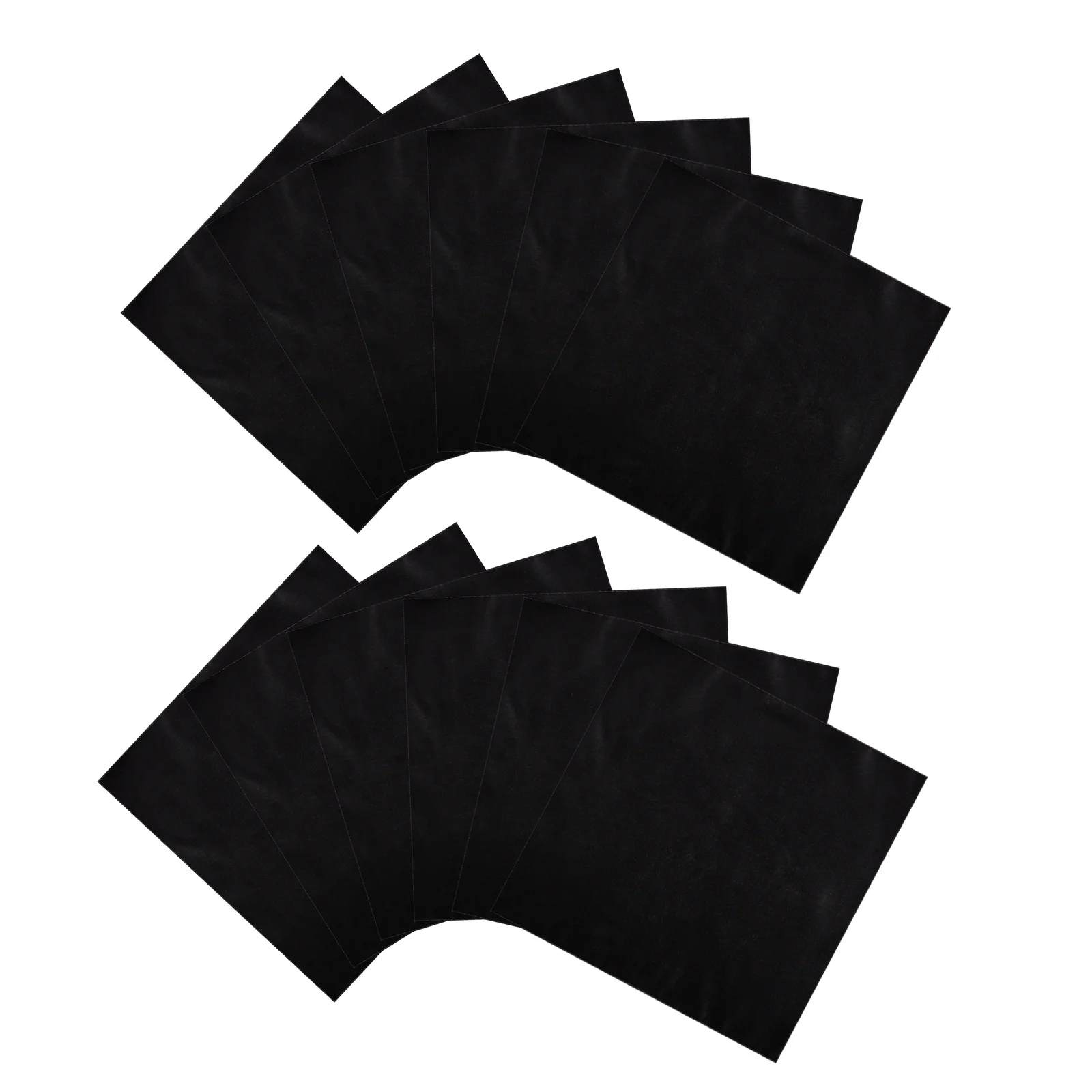 

12Pcs Dinner Table Napkin Black Reusable Cloth Napkins for Wedding Party Hotel Restaurant Fabric Serviettes Kitchen Cloth