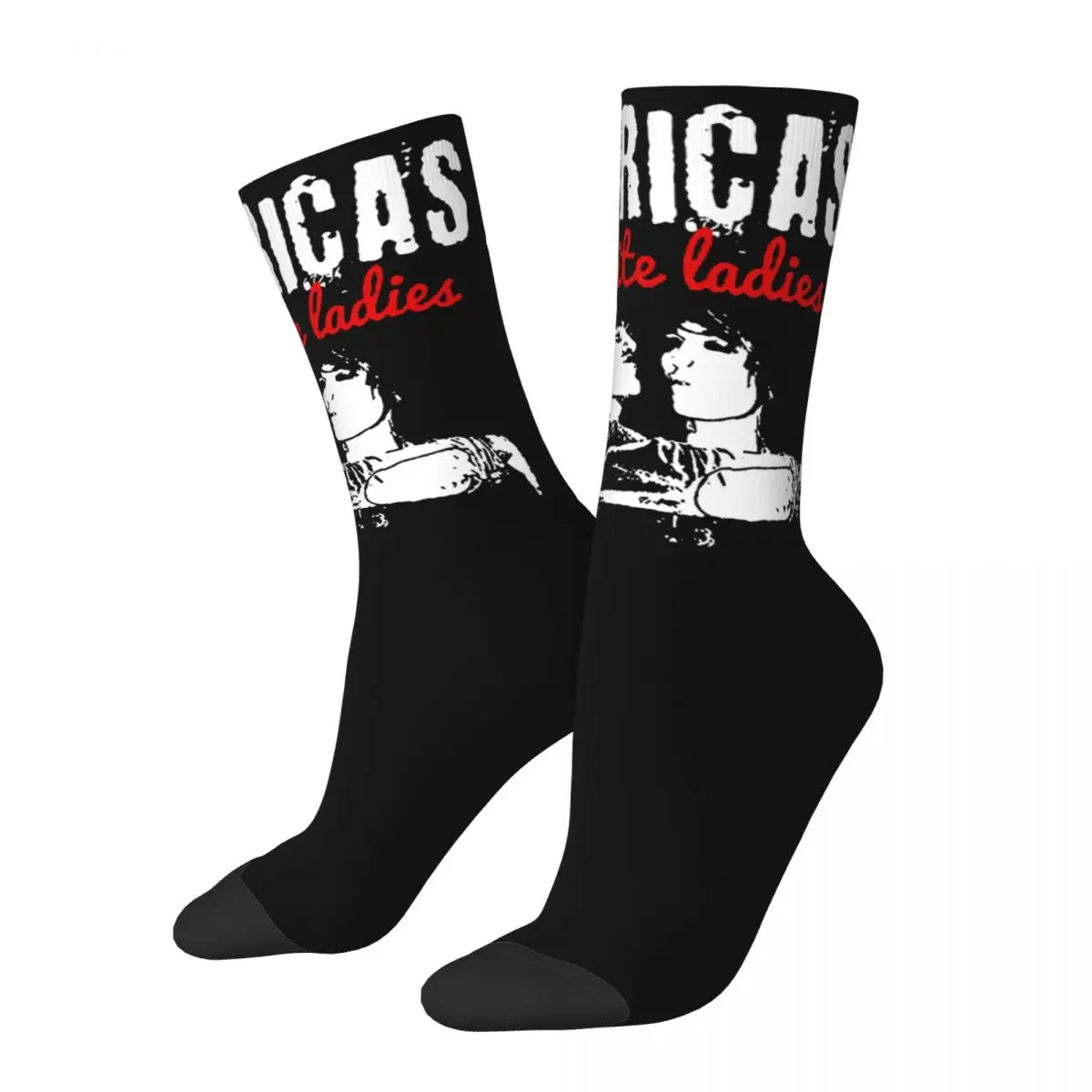 New Men Women Socks America's Favorite Ladies Accessories Soft Jake Webber Johnnie Guilbert Graphic Socks All Season