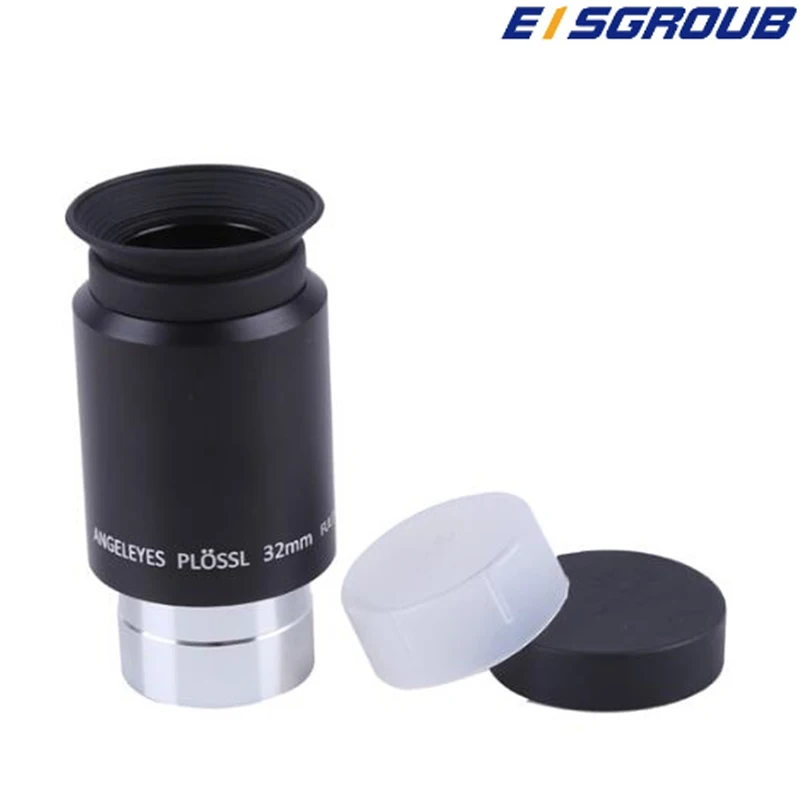 Eisgroub PL PLOSSL 32mm PL32mm Fully Coated 1.25 Inches 31.7mm with Optical Glass 32mm Metal Provin High Eyepiece Focal Length