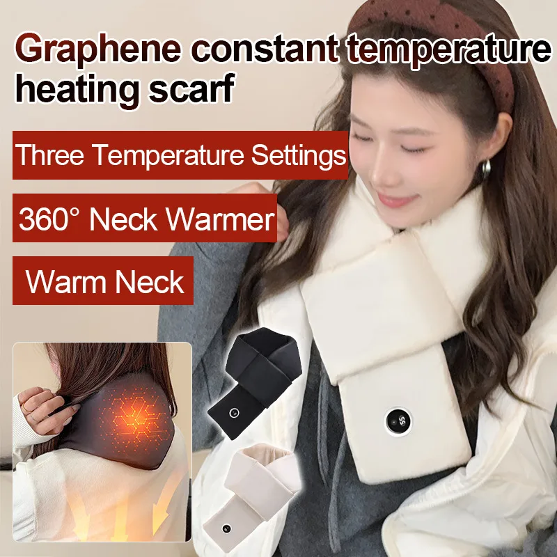 Usb Heated Scarf Gr… - image