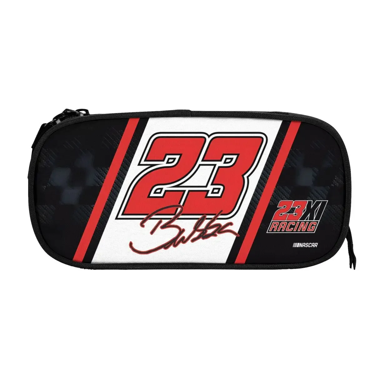 Bubba Wallace 23 Big Capacity Pencil Pen Case Office College School Large Storage Bag Pouch Holder Box Organizer