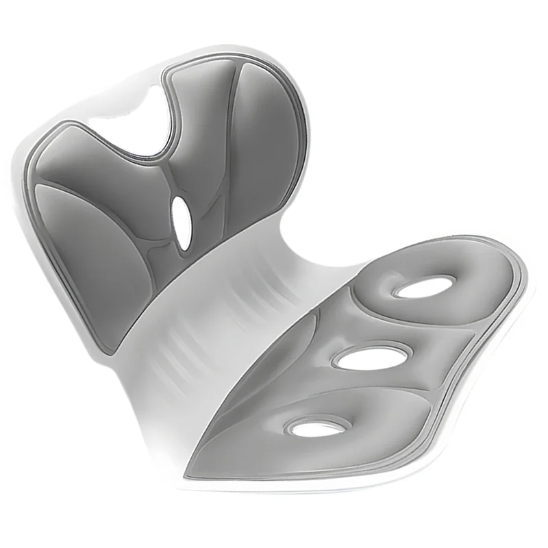 ABBO-Office Back Support Cushion-1PC Ergonomic Design, Student And Children' S Correction Seat, Back Support Chair