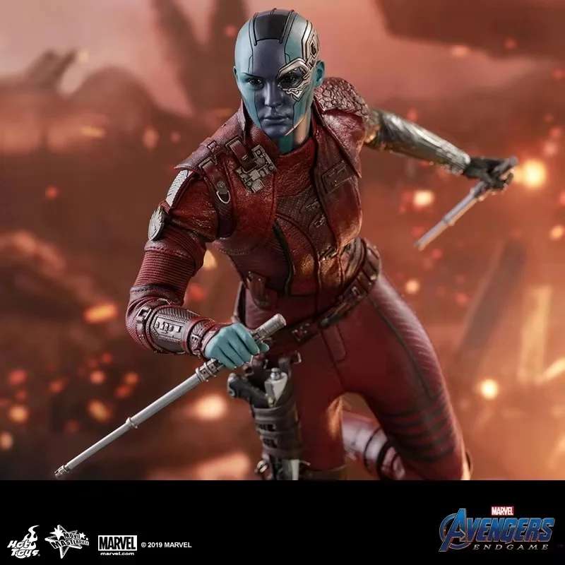 In Stock Hottoys  1/6 Avengers 4 Endgame Nebula Action Figure HT MMS534 Christmas Toy Gift Model Collection Hobbies Model Toy