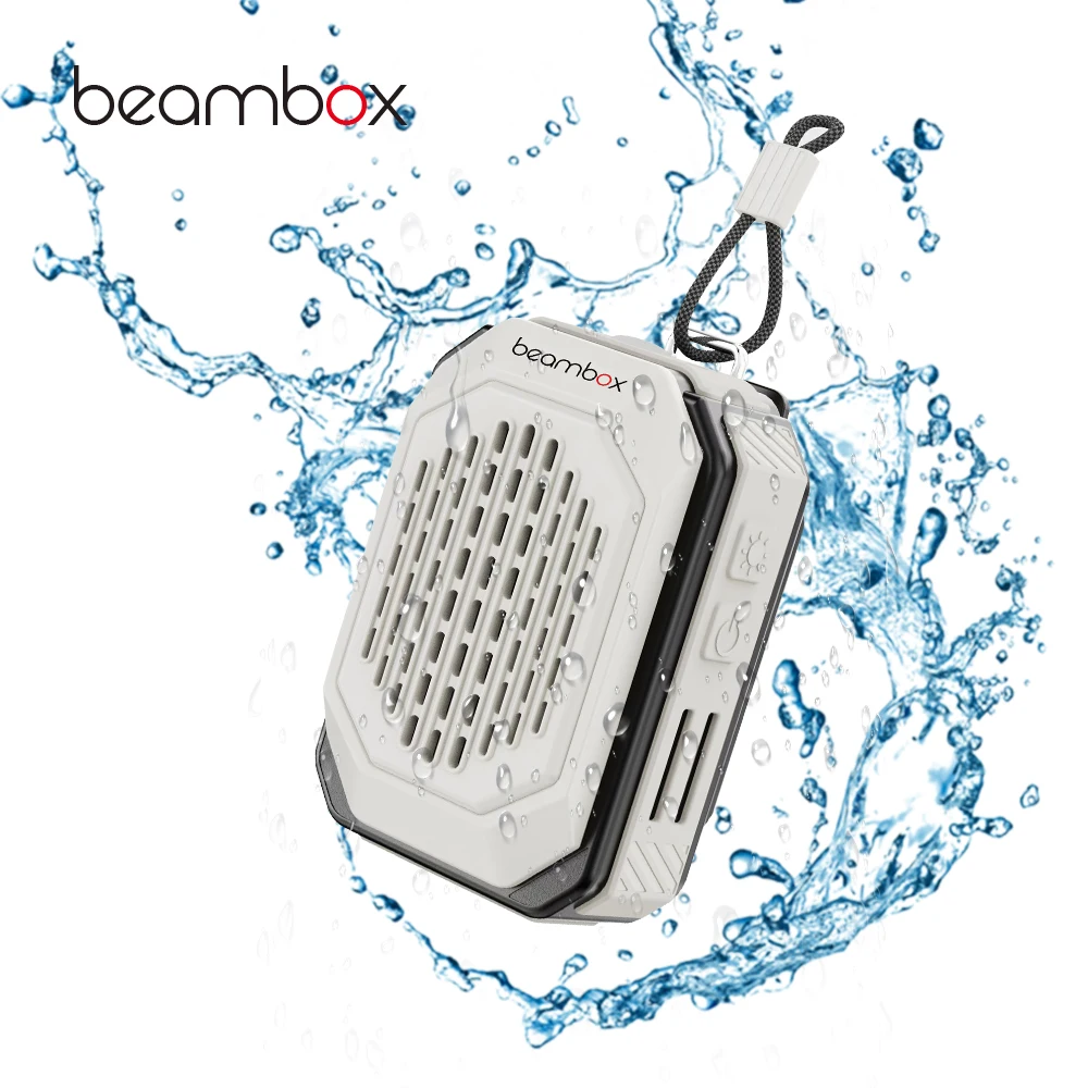 Best Selling Riding Speaker Mini Wearable Wireless Speakers Clip-On and Handing Design Magnet Sports Riding 6W Battery Outdoor