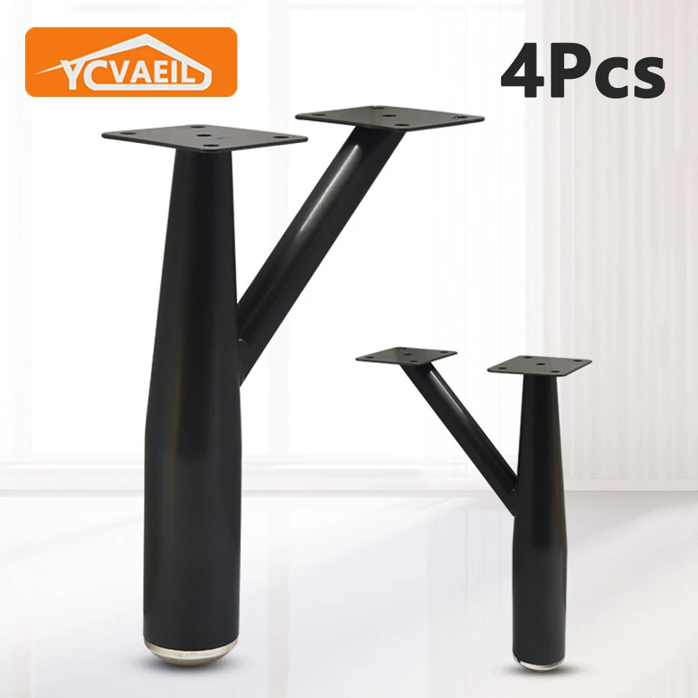 4Pcs Metal Sofa Legs for The Furniture Replacement Legs Height 18cm Light Luxury Coffee Table Feet Bathroom Cabinet Leg Hardware