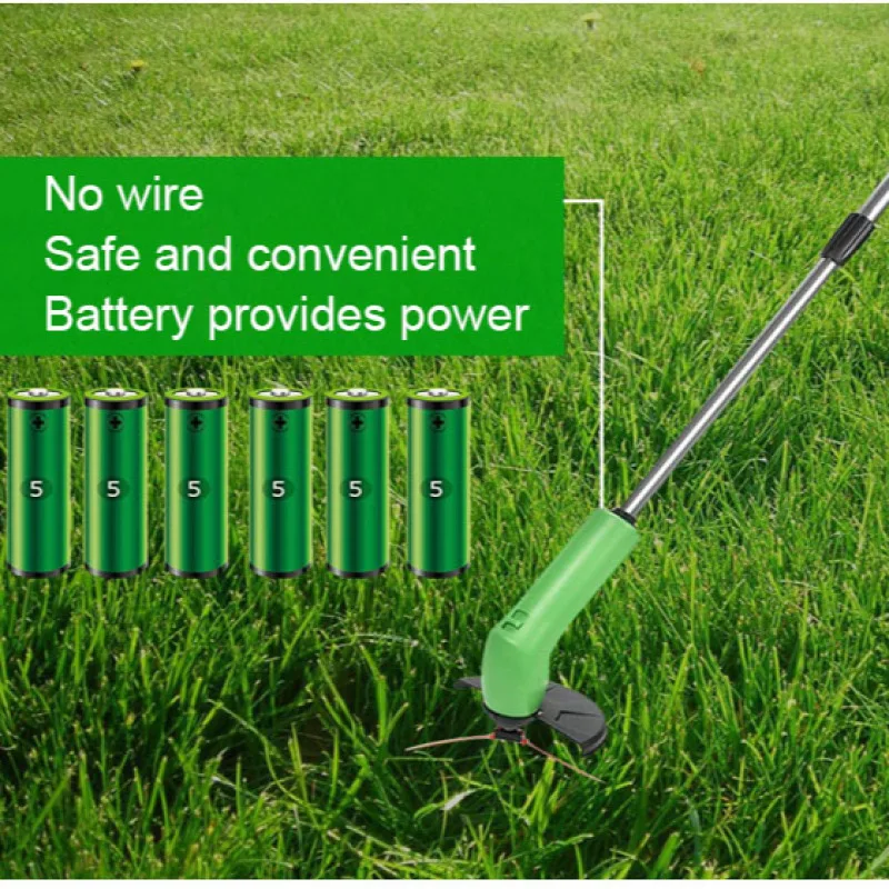 Mini Electric Lawn Mower Handheld Weed Trimmer Electric Mini Lawn Mower Electric portable household lawn mower